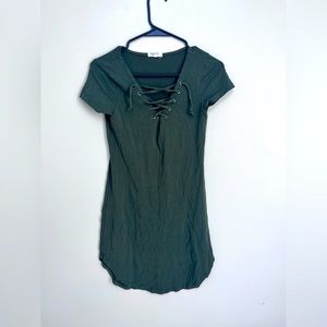 Medium mini green dress